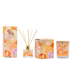 ARTIST SERIES CANDLE + DIFFUSER SET | SWEET PEACH + LYCHEE