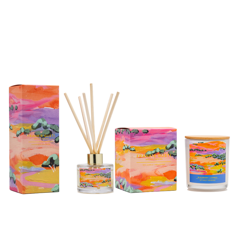 ARTIST SERIES CANDLE + DIFFUSER SET | BLACKBERRY + CYPRESS