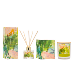 ARTIST SERIES CANDLE + DIFFUSER SET | PISTACHIO + SALTED COCONUT